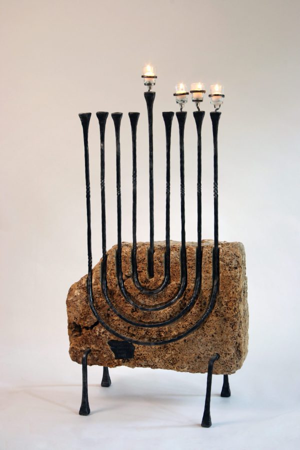 MACCABEE - Hanukkah Menorah | Artist Chanoch Ben Dov